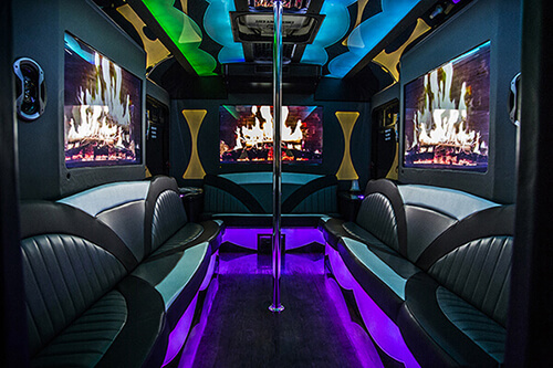kentucky party bus interior